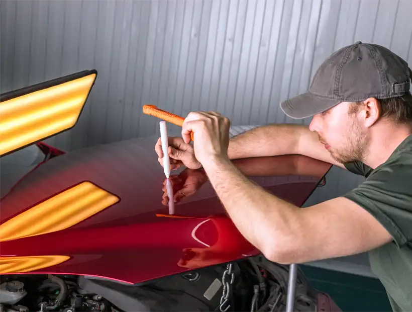 Restore your vehicle after a storm with fast, factory-finish hail dent removal — no paint, no filler. We handle hundreds of dents in one visit across the Pacific Northwest.