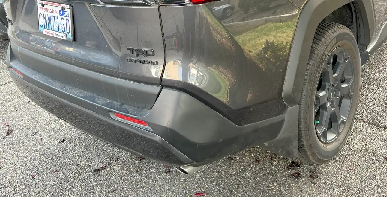 Bumper paintles repair after