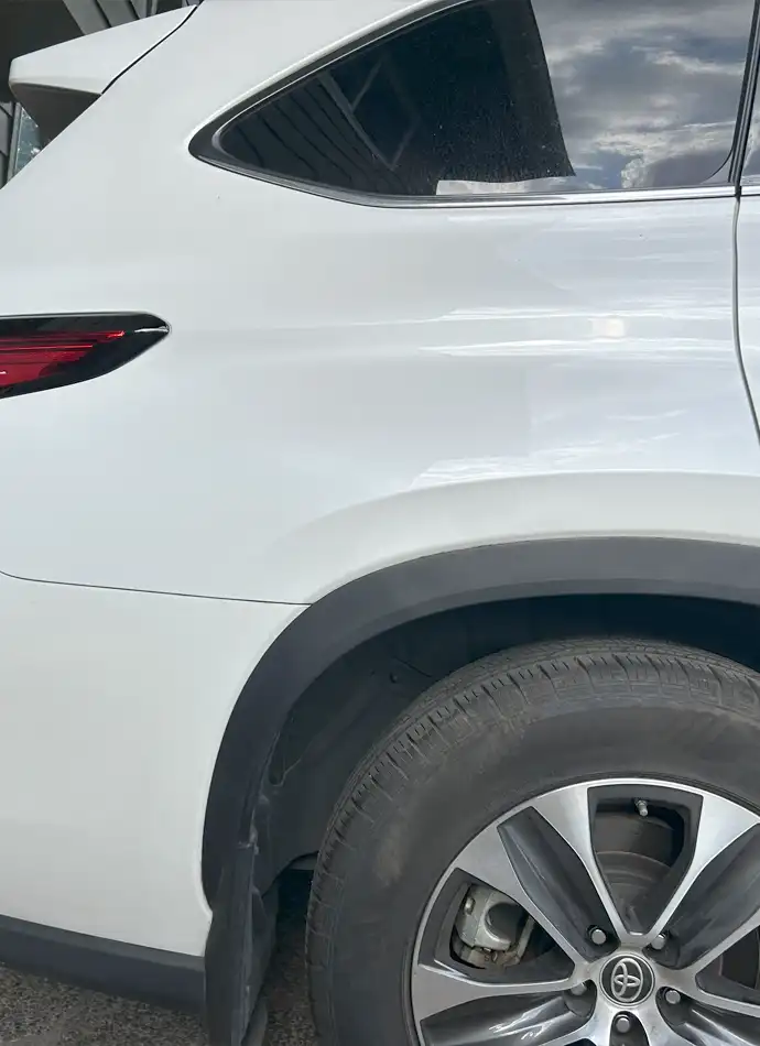 Large panel dents after pdr